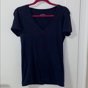 Navy Blue J. Crew V-Neck Tee